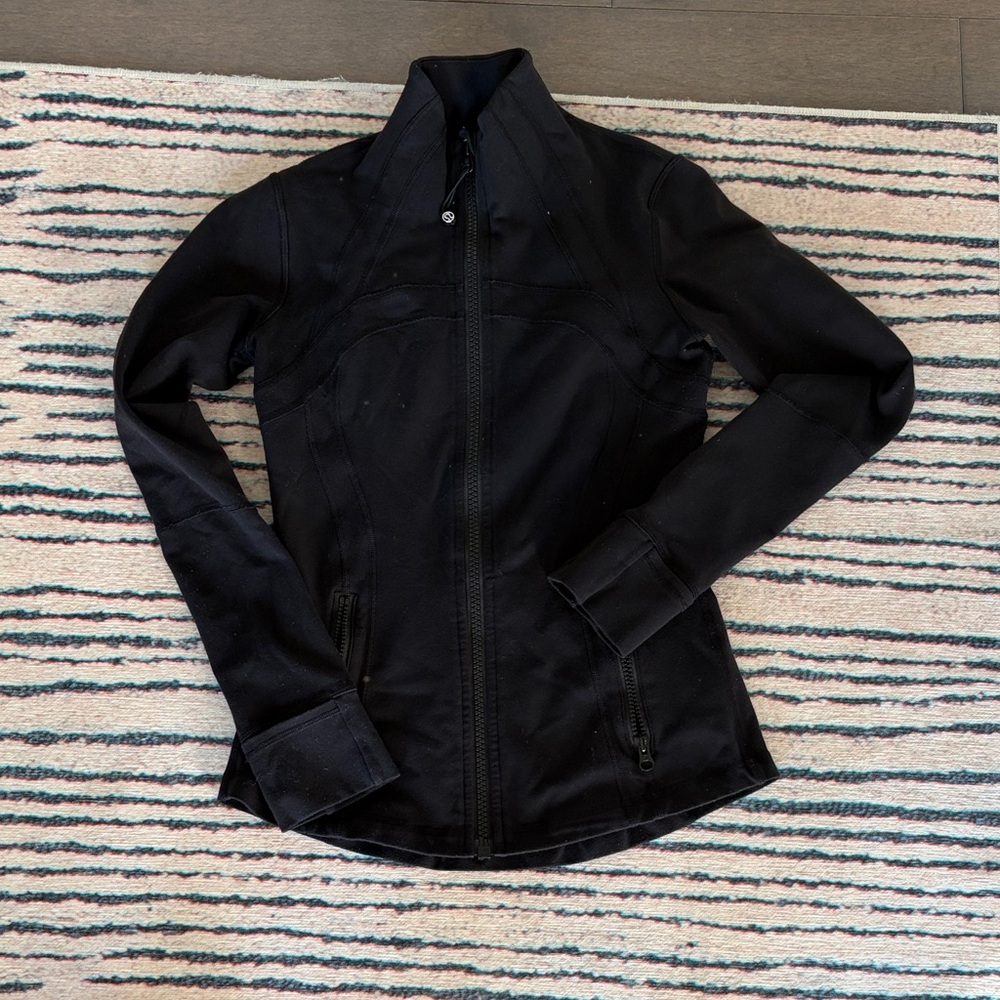 Lululemon Athletica Black Define Jacket Nulu